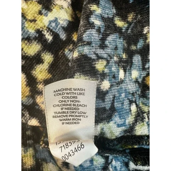 J Jill Cotton Corduroy Button Shirt XS Brown Peplum Back Boho Retro Goblincore - Picture 6 of 8